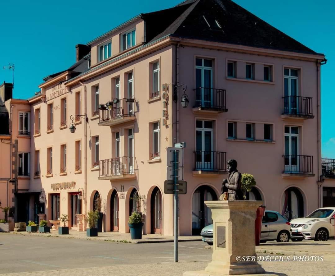 Hotel De Bretagne Dol Centre Ville - Hotel Et Restaurant 多尔德布列塔尼 外观 照片