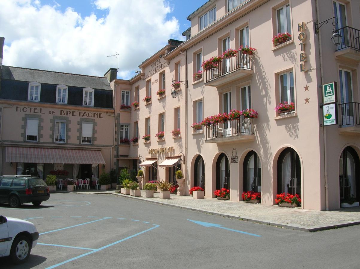 Hotel De Bretagne Dol Centre Ville - Hotel Et Restaurant 多尔德布列塔尼 外观 照片